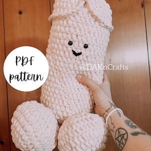 Peen Pal Pouf | Kindle | Book | iPad | Crochet Pattern | pdf file| Bookish | Book Gifts | Booktok