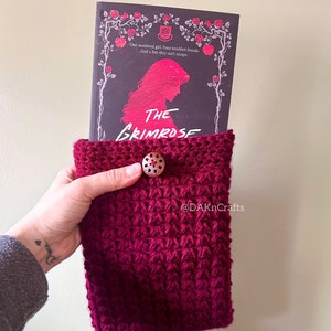 Crochet Book Sleeve| Bookish | Book Gifts | Booktok