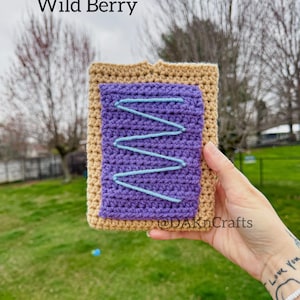 Pop Pastry E-Reader or Book Sleeve | Crochet | Kindle | BOOX Palma | Nook | iPad | Custom Sizes