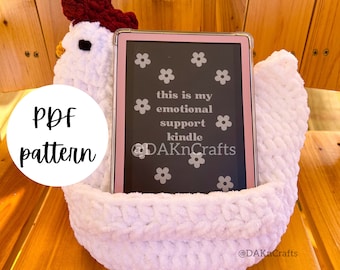 Chicken Pouf Crochet Pattern | pdf file