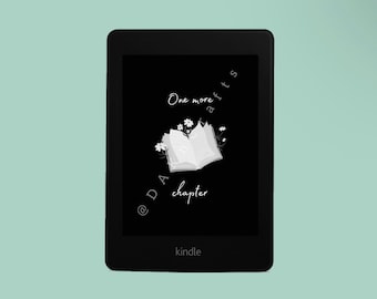 Kindle Lock Screen | ePub file| Bookish | Book Gifts | Booktok