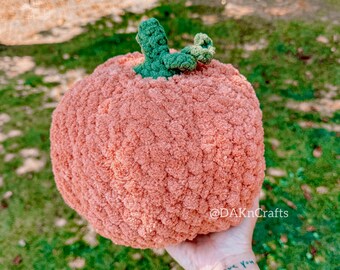 Pumpkin Plushie | Crochet | Fall Decor | Halloween