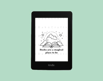 Kindle Lock Screen | ePub file| Bookish | Book Gifts | Booktok
