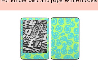 Kindle skin digital downloadable DESIGN | DecalGirl.com compatible | PNG| Bookish | Book Gifts | Booktok