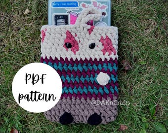 Freddy Kruger Kindle Sleeve Crochet Pattern | pdf file| Bookish | Book Gifts | Booktok