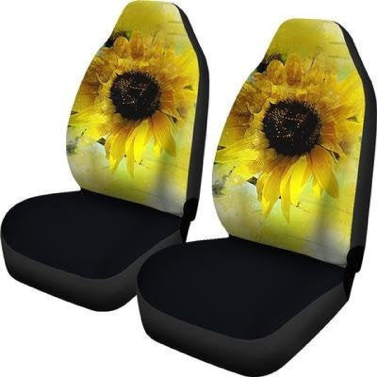 Sunflowers Car Seat Covers Set Of 2 / 2 Front Car Seat Etsy