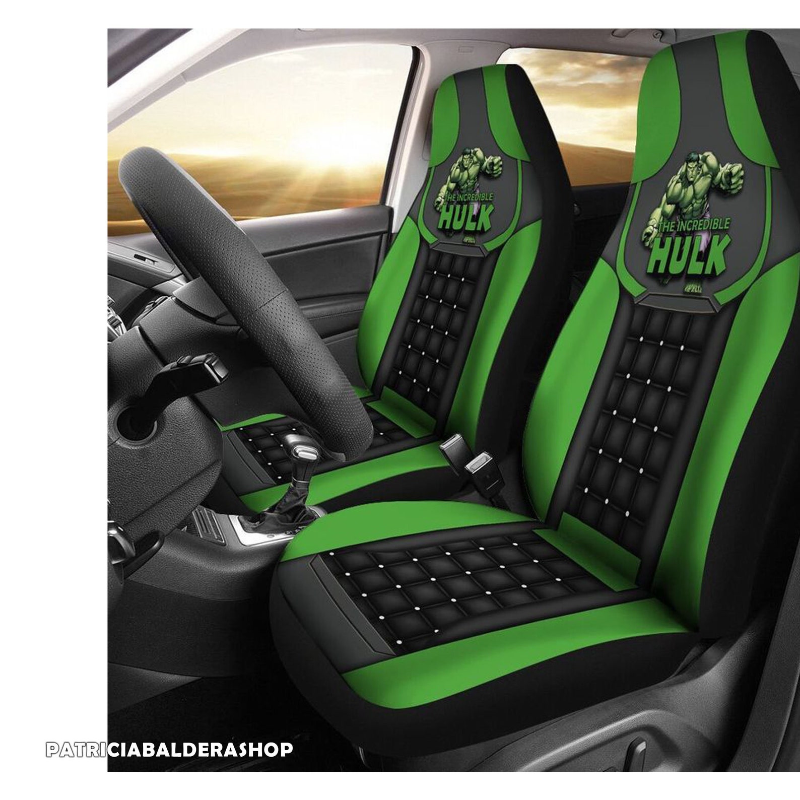 Hulk Car Seat Covers New Marvel Car Seat Car SUV Truck Etsy