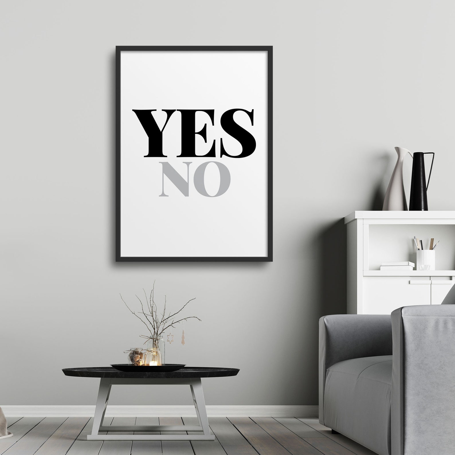 Printable Word Art Large Quote Wall Art Brainy Quote Black and Etsy