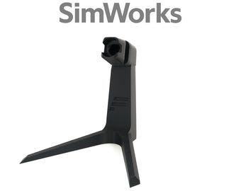 Fanatec QR2 Wheel Stand Display Holder | Quick Release Desk and Shelf Mount | 3D Printed Sim Racing Wheel Display Stand | SimWorks UK