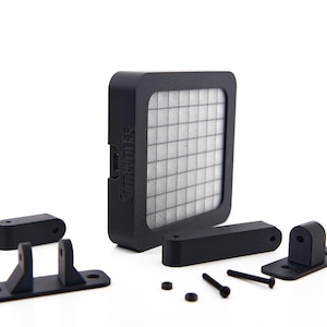 SimWorks iFlag V4 Black Sim Racing LED Flag Display | SimHub Plug and Play USB-C | Spotter Gear RPM Lights | iRacing acc Rig Accessory