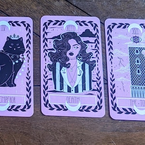 1-Karten Tarot Lesung, Schönes Omens Tarot