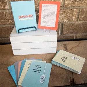 Tarjetas pausalo  | Tarjetas de Actividades | Meditacion | Cuidado Personal | Amor Propio | Empoderamiento | Auto Ayuda