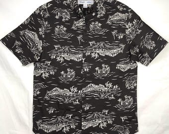 Hawaiian Shirt Island Wear Shirt Kurzarm Button Down