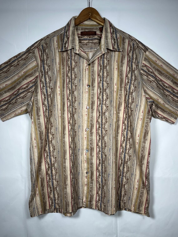 Mens Aloha Shirt Vintage Tori Richards Shirt XL Wa