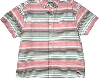Tommy Bahama Medium Mens Button Down Short Sleeve Shirt