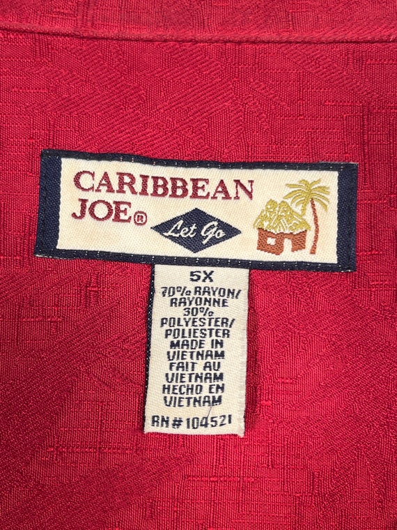 Vintage Caribbean Joe Button Down Short Sleeve Me… - image 4