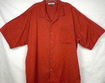 Tommy Bahama Mens XXL Button Down Short Sleeve Shirt