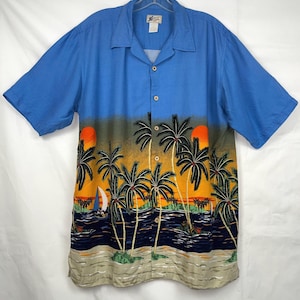 Chemise Hawaïenne - Imprimé Woody Island Ride Homme - RJC