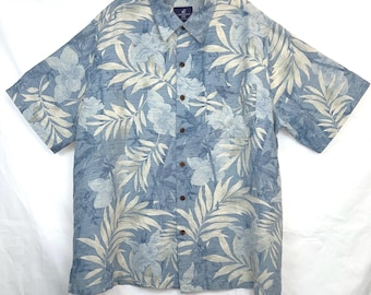 Chemise Aloha hawaïenne à manches courtes pour homme - XH383[E7095] - Imprimée flamand rose