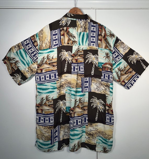 Hawaiian Shirt Size Large Rayon Original Shirt - image 2