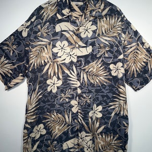 Hawaiian Shirt Campia Moda Size Large Button Down Short Sleeve Shirt