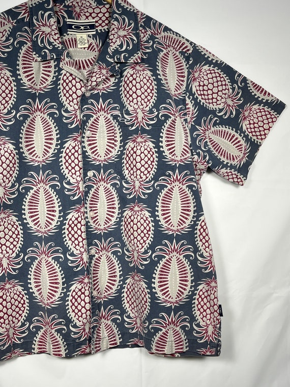 Aloha Shirt Mens Medium OP Button Down Short Slee… - image 3