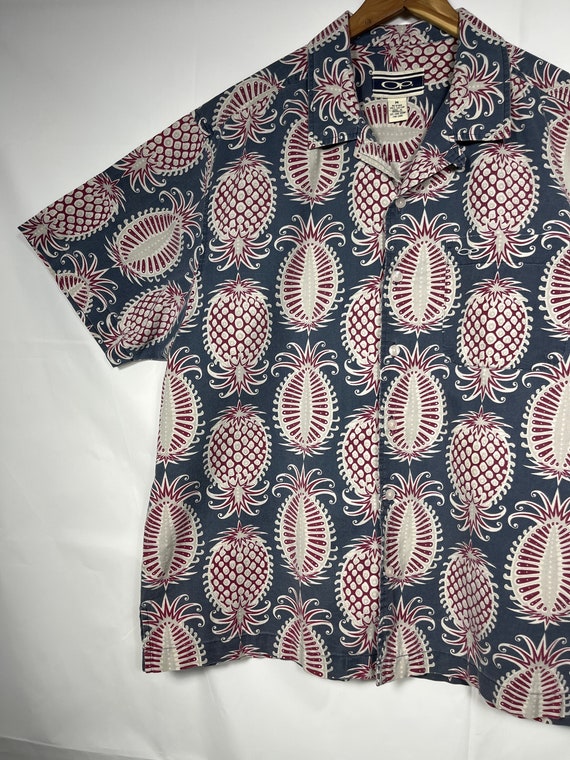 Aloha Shirt Mens Medium OP Button Down Short Slee… - image 2