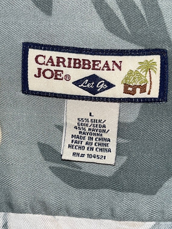 Island Shirt Caribbean Joe Large Button Down Shor… - image 2