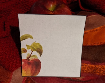 Apple Note Card (4 by 4)