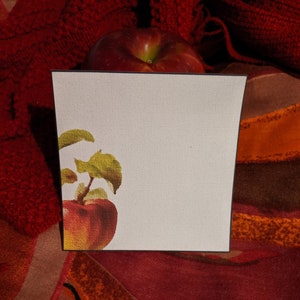 Apple Note Card (4 by 4)
