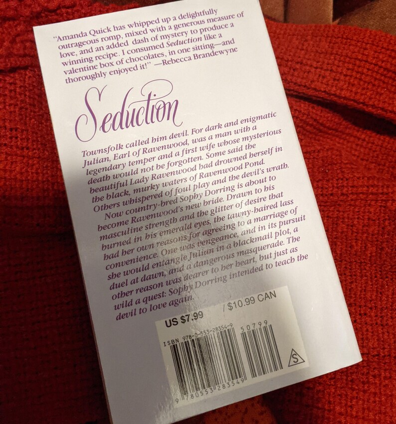 Seduction (amanda Quick) Etsy