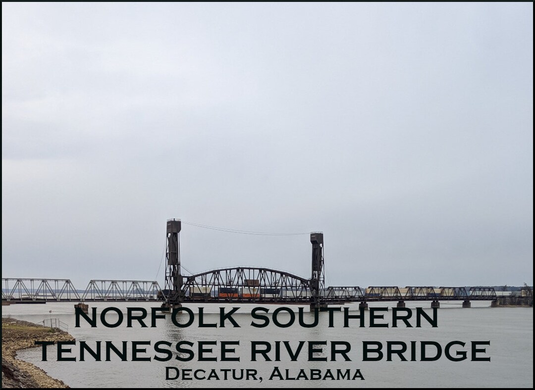 Railroad Bridge (decatur, Al) - Etsy