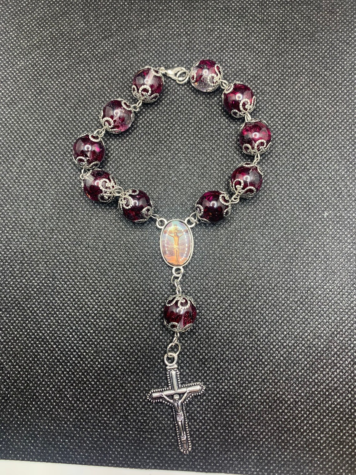 Rosary Bracelet - Etsy
