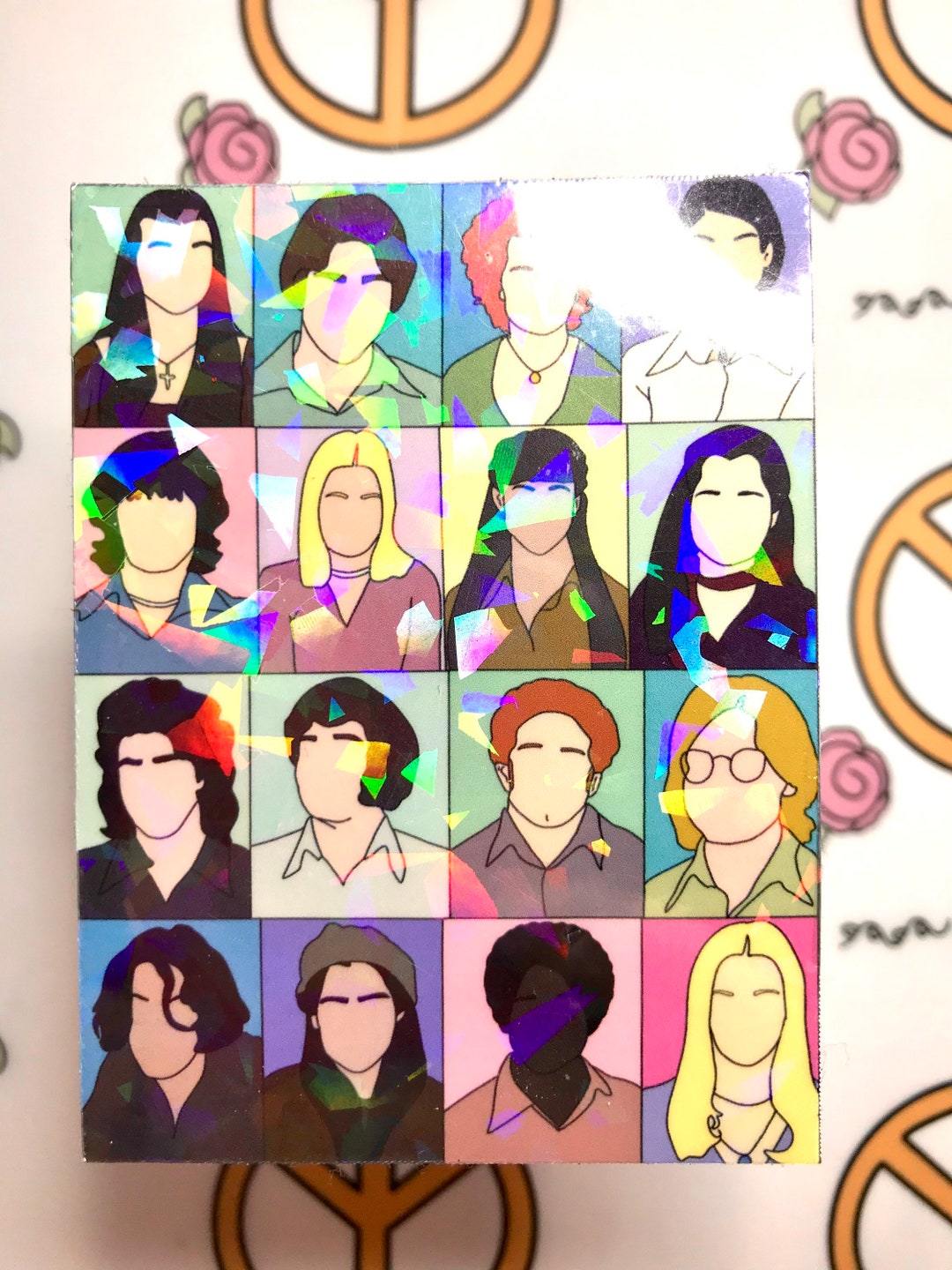 Holographic Dazed and Confused Yearbook Sticker| Dazed and Confused ...