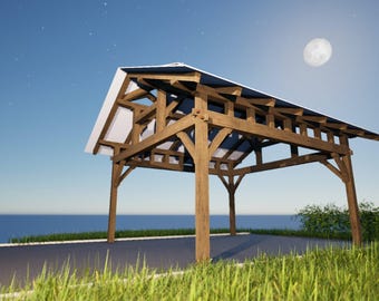 20X20 Carport Japanese style