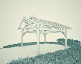 20X20 Carport step by step plan