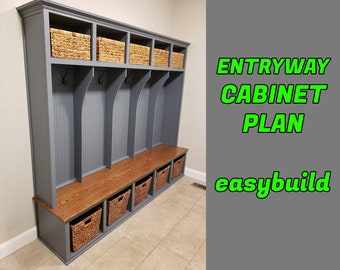 EASY Hallway Closet Woodworking Plans