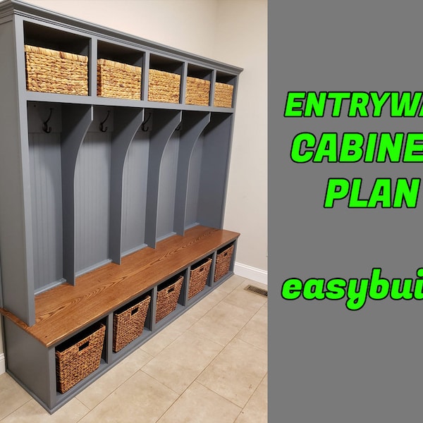 Plans de menuiserie EASY pour placard de couloir