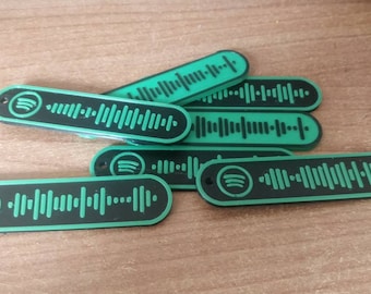 Personalisierter Spotify-Schlüsselanhänger