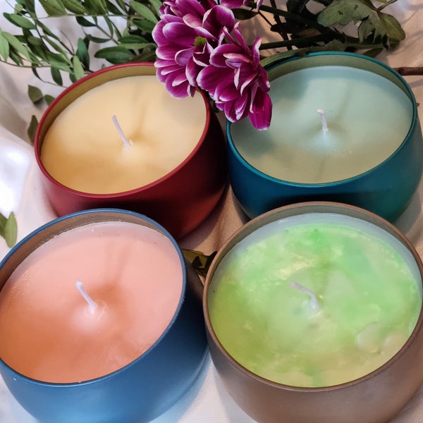 8oz, Vanilla, Strawberry, Baby powder, Fresh linen scented soy wax candles - FREE GIFT