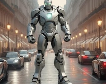 Robot STL Model – Sci-Fi Figure for 3D Printing | Instant Download + Free 3D Print Guide