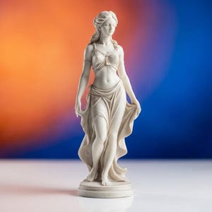 Classical Goddess Statue STL + FREE Beginner 3D Printing Guide – Female Sculpture (Instant Download)