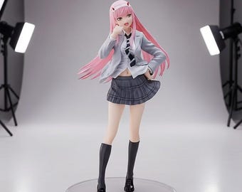 Anime Girl STL-Datei | Anime Charakter 3D Modell | Druckbare Figur Instant Digital Download