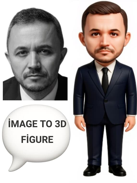 Image to 3D Figure STL | Custom 3D Model from Photo