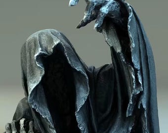 Arquivo STL de Fantasma Assustador | Modelo 3D de Espírito de Terror | Estatueta Assombrada para Impressão - Download Instantâneo
