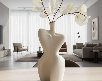 Human Body Planter STL – Artistic Flower Pot | Instant Download + Free 3D Print Guide