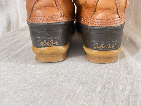 90s 2000s Duck Boots Men's US Size 6 - Cabela's -… - image 8