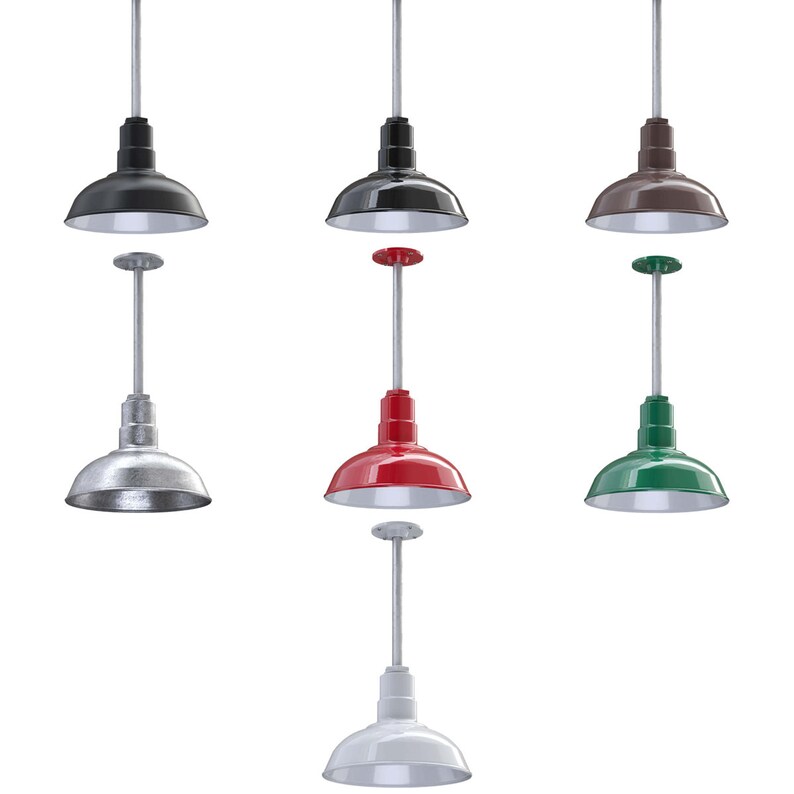 Farmhouse Laundry Room Light Ceiling Steel Pendant Made in Etsy