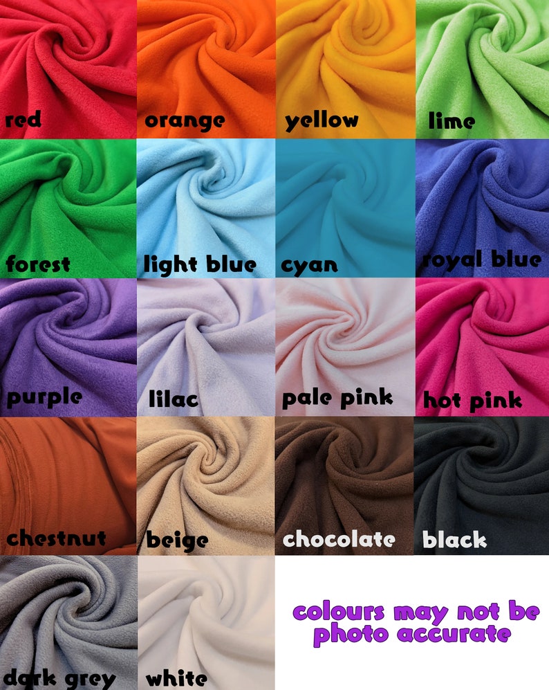 colours available