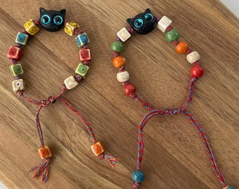 Handmade Cat Bracelet – Friendship Bracelet